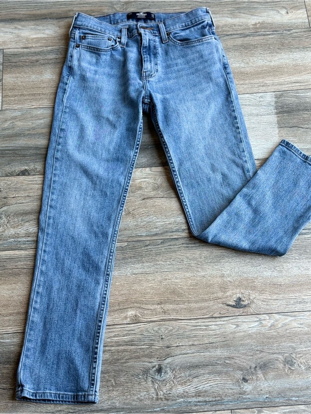 Hollister Light Blue Slim Straight Men's Jeans